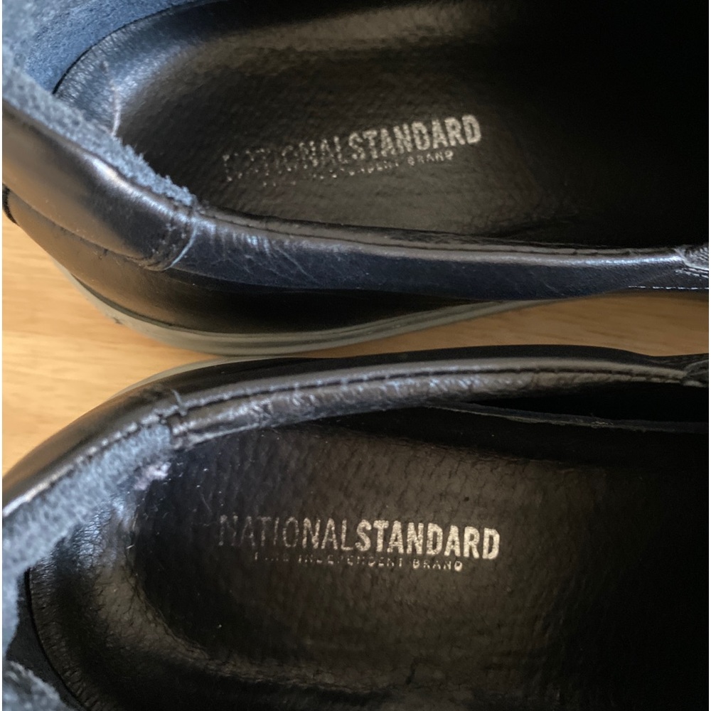 National Standard Dark Grey/Black Slip On Sneaker / Size 43 - Picture 5 of 10